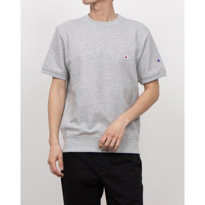 チャンピオン Champion メンズ スウェットトレーナー S/S CREW NECK SWEATSHIRT_ C3-Z020 （オックスフォードグレー）(4)