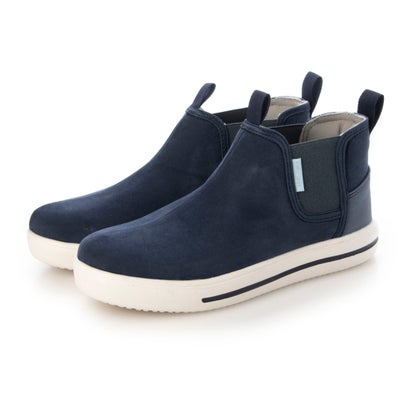 エドウィン EDWIN 超撥水 軽量 らくはきハイカットスニーカー （ネイビー）