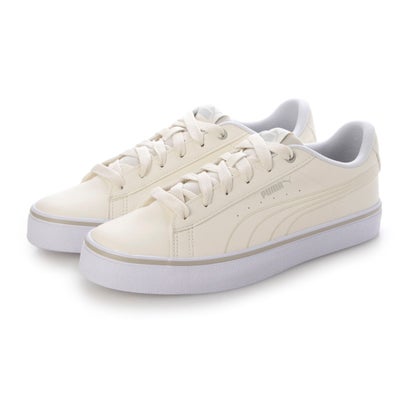 プーマ PUMA スニーカー プーマ V コート バルク EB_ 389908 (Whisper White-Gray Violet)