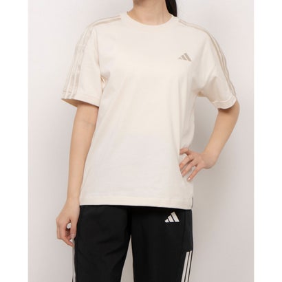 アディダス adidas レディース 半袖Tシャツ W ESS+ 3S Tシャツ JW4501 （ワンダーホワイト）