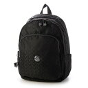 キプリング Kipling DELIA A4サイズ バックパック (Black Sign JQ)