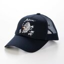 アヴィレックス AVIREX AVIREX EX SOUVENIR TIGER MOTIF MESH CAP (ブルー)