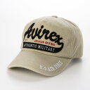 アヴィレックス AVIREX AVIREX EX フェルト叩きつけ PIGMENTCAP (ベージュ)