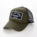 アヴィレックス AVIREX AVIREX EX AIRFORCE LOGO MESH CAP (カーキー)
