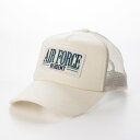 アヴィレックス AVIREX AVIREX EX AIRFORCE CANVAS MESHCAP (ホワイト)