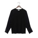 トーナル TONAL タックデザインスリーブカットソー (ブラック)