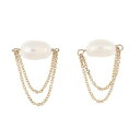 トーナル TONAL ウォーターパールピアス (ゴールド)