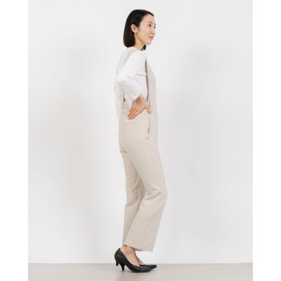 トーナル TONAL ダブルクロスサロペット （ベージュ）