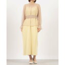 トーナル TONAL ラインストーンチュールセットドレス (イエロー)