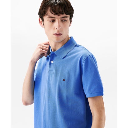 トミー ヒルフィガー TOMMY HILFIGER シーズナルレギュラーポロシャツ （ブルー）