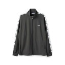 フィラ FILA テープ付きジャージジャケット (チャコール)