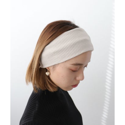 スリーフォータイム Three Four Time スリーフォータイム Three Four Time リブターバン（ベージュ）