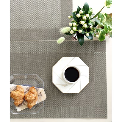 ジュビリー Jubilee 【2枚セット】 北欧デザイン PVC 撥水 ランチョンマット (カーキ)