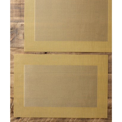 ジュビリー Jubilee 【2枚セット】 北欧デザイン PVC 撥水 ランチョンマット (ゴールド系その他2)