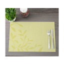 ジュビリー Jubilee 【2枚セット】 北欧デザイン PVC 撥水 ランチョンマット (ライトグリーン)