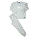 アダバット リラックスウェア アンダーウェア adabat RELAX WEAR / UNDER WEAR 長袖ヘンリーネックパジャマ (モクグレー)
