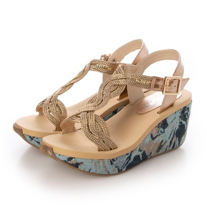 ムーム MUUM ツイストストラップパターンソールサンダル （PT）