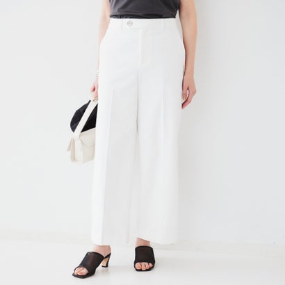 アンタイトル UNTITLED オックス クロップドワイドパンツ （オフホワイト(003)）
