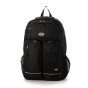 ディッキーズ Dickies Dickies CIRCLE LOGO PATCH BACKPACK (ブラック)