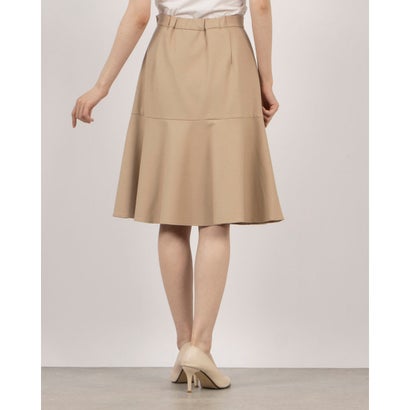 トーナル TONAL 起毛ペプラムスカート （ベージュ）
