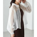ラナン RANAN シャーリングシアーショートシャツ (ホワイト)