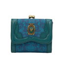 アナスイ ANNA SUI リーブル 口金二つ折り財布 (ネイビー)