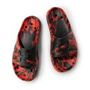 アンダーアーマー UNDER ARMOUR メンズ シャワーサンダル UAロッカー5 カモ スライド 6000840 (Black / Red / Black)