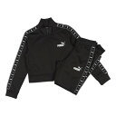 プーマ PUMA ジュニア ジャージ上下セット ESS TAPE ポリ スーツ G_ 687818 (PUMA Black)