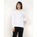 ザ・ノース・フェイス THE NORTH FACE レディース アウトドア 長袖Tシャツ L/S FD Nuptse Cotton Tee_ロングスリーブフラッシュドライヌプシコットンティー NTW32535 (ホワイト)