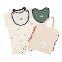 ザ・ノース・フェイス THE NORTH FACE ジュニア アウトドア ウェア B Latch Pile Rompers 2P Bib_ラッチパイルロンパース 2Pピブ(ベビー) NTB12567【返品不可商品】 (ドゥードルズ)