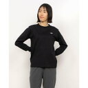 ザ・ノース・フェイス THE NORTH FACE レディース アウトドア 長袖Tシャツ L/S FD Nuptse Cotton Tee_ロングスリーブフラッシュドライヌプシコットンティー NTW32535 (ブラック)
