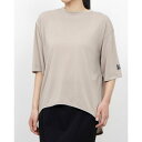 ティゴラバイビームスデザイン TIGORA by BEAMS DESIGN レディース フィットネス 半袖Tシャツ ワイドTシャツ TRBM-3P2025TS (ベージュ)