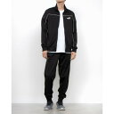 プーマ PUMA メンズ ジャージ上下セット ポリ パイピングスーツ_ 687653 (PUMA BLACK)