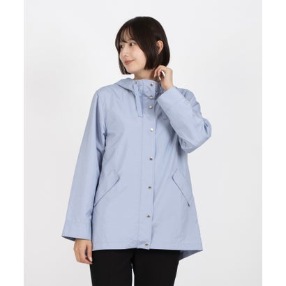 レリアン Leilian フーデッドコート （サックス）