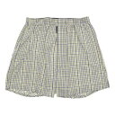 アクアスキュータム Aquascutum AQトランクス/25S-チェックB-裏打ちゴム 【返品不可商品】 (グリーン)