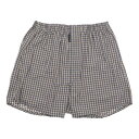 アクアスキュータム Aquascutum AQトランクス/25SチェックCー2本ゴム 【返品不可商品】 (チャコールグレー)