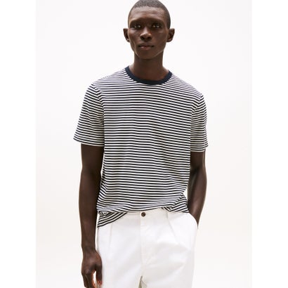 ȥߡ ҥե TOMMY HILFIGER Ρƥ륹ȥ饤T ʥۥ磻ȡ