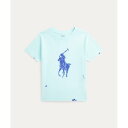 ポロ ラルフ ローレン POLO RALPH LAUREN (ボーイズ 2才〜7才)Big Pony ペイントスプラッタープリント コットン Tシャツ (400...