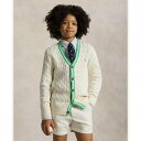 ポロ ラルフ ローレン POLO RALPH LAUREN (ボーイズ 8才~20才)コットン クリケット カーディガン (101ナチュラル)