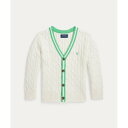 ポロ ラルフ ローレン POLO RALPH LAUREN (ボーイズ 2才~7才)コットン クリケット カーディガン (101ナチュラル)