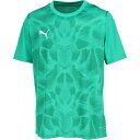 プーマ PUMA プーマ PUMA サッカー TEAMULTIMATE グラフィック ゲームシャツ 706791 (05 SPORTGREEN-PUMAWHIT...