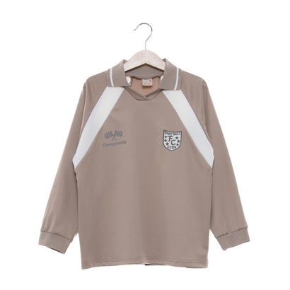 プティマイン petit main サッカーゲームTシャツ （ウスベージュ）