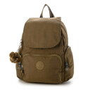 キプリング Kipling CITY ZIP MINI バックパック (Dry Laurel)