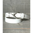 マルカワ MARUKAWA フックバックル ベルト 30mm (ホワイト)