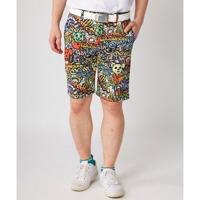 ラウドマウス LOUDMOUTH ショートパンツガラ （BK）