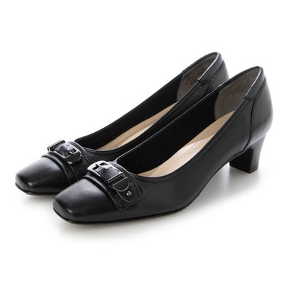 リズ ラフィーネ Riz raffinee バックルデザインパンプス （ブラック）