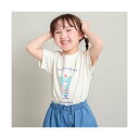 ブランシェス branshes 【DRC/綿100%】アソートグラフィックガールズ半袖Tシャツ(WEB限定カラーあり) (03:ベア-オフホワイト)