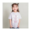 ブランシェス branshes 【DRC/綿100%】アソートグラフィックガールズ半袖Tシャツ(WEB限定カラーあり) (91:ロゴ-ラベンダー)