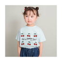 ブランシェス branshes 【DRC/綿100%】アソートグラフィックガールズ半袖Tシャツ(WEB限定カラーあり) (20:チェリー-サックス)