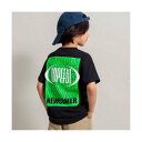 ブランシェス branshes 【DRC/綿100%】アソートグラフィック半袖Tシャツ(WEB限定カラーあり) (91:バックロゴ2-ブラック)